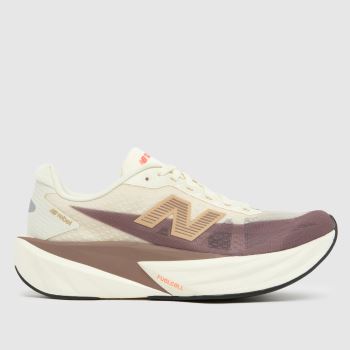New Balance Beige & Brown FuelCell Rebel v5 Womens Trainers