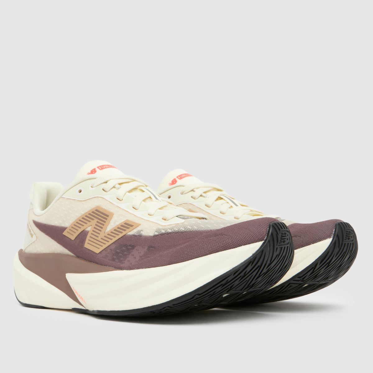 New Balance FuelCell Rebel v5 in Beige & Brown New Balance FuelCell Rebel v5 3