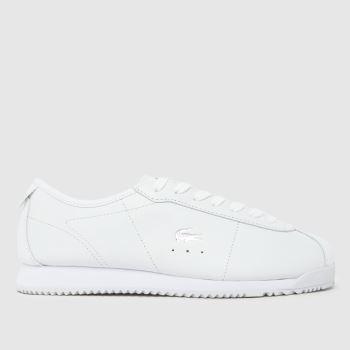 Lacoste White Club Low Womens Trainers