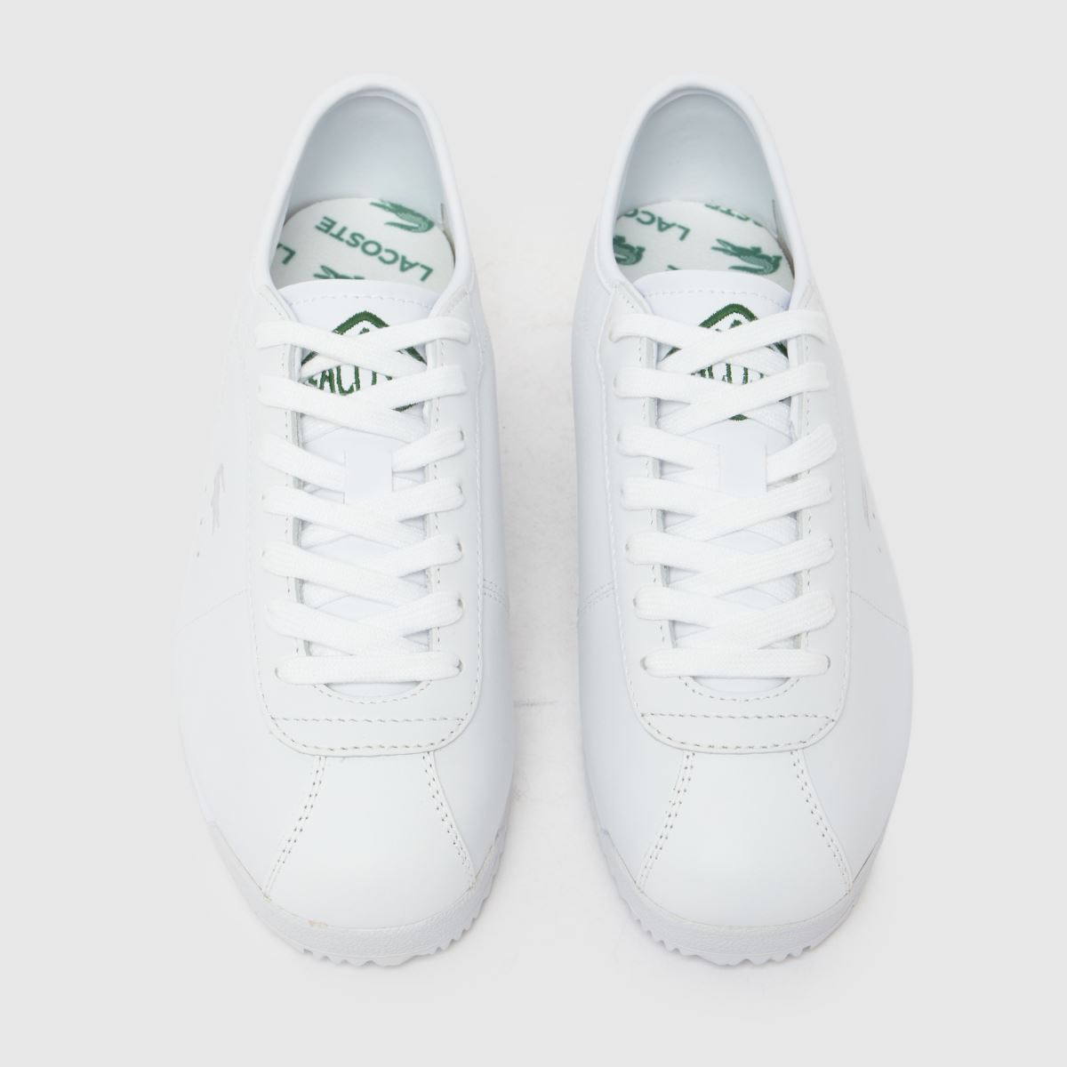 Damen Weiß Lacoste Club Low Sneaker | schuh