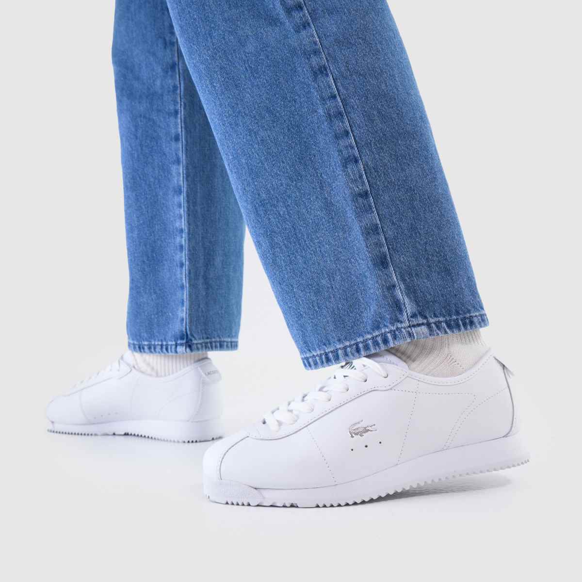 Lacoste Club Low in White Lacoste Club Low 8