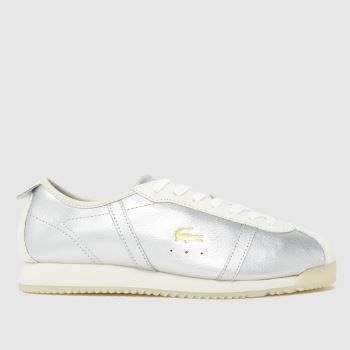 Lacoste Silver Club Low Womens Trainers