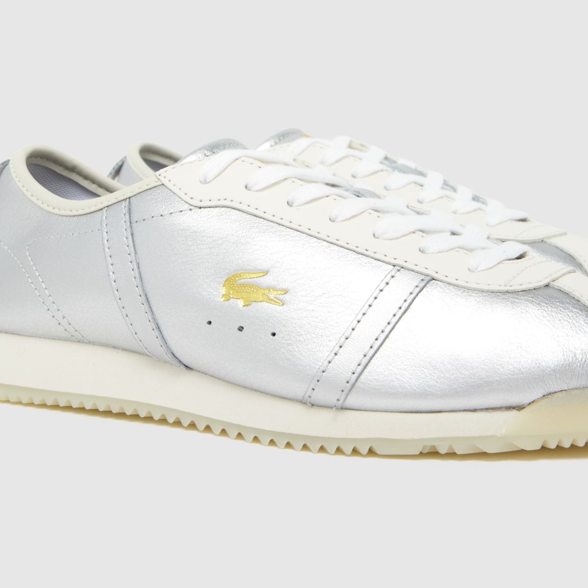 Lacoste Club Low in Silver Lacoste Club Low 4