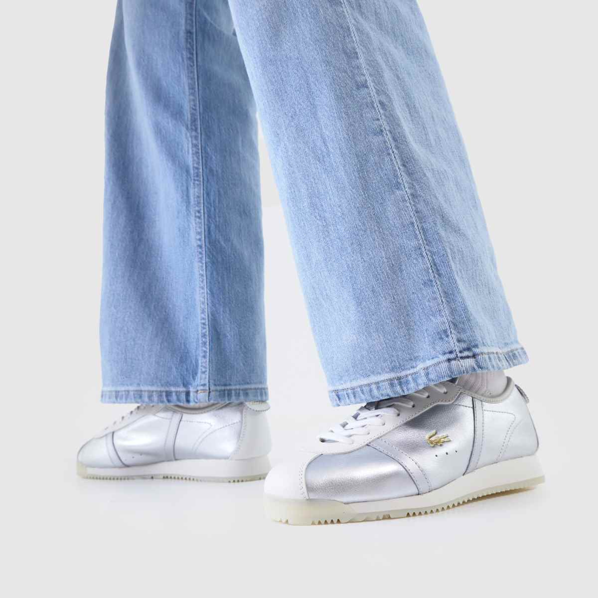 Lacoste Club Low in Silver Lacoste Club Low 8