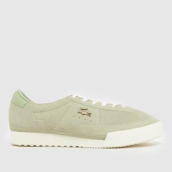 Lacoste Light Green Aura Womens Trainers