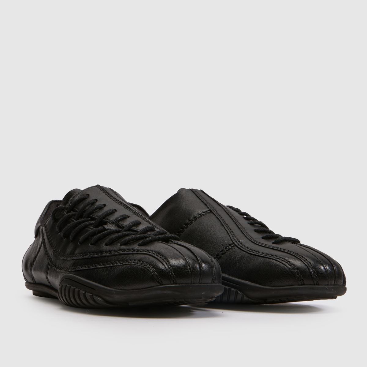 schuh Mina Leather Lace in Black schuh Mina Leather Lace 3