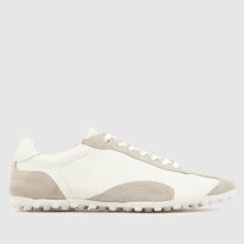 schuh Milan Leather Slim Sole in White schuh Milan Leather Slim Sole,1 of 4