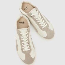 schuh Milan Leather Slim Sole in White schuh Milan Leather Slim Sole,3 of 4