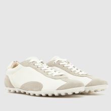 schuh Milan Leather Slim Sole in White schuh Milan Leather Slim Sole,2 of 4