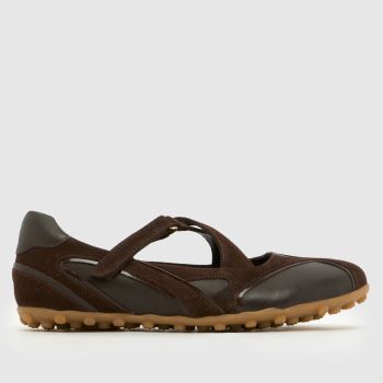 schuh Braun Monday Leather Sneakerina Damen Sneaker