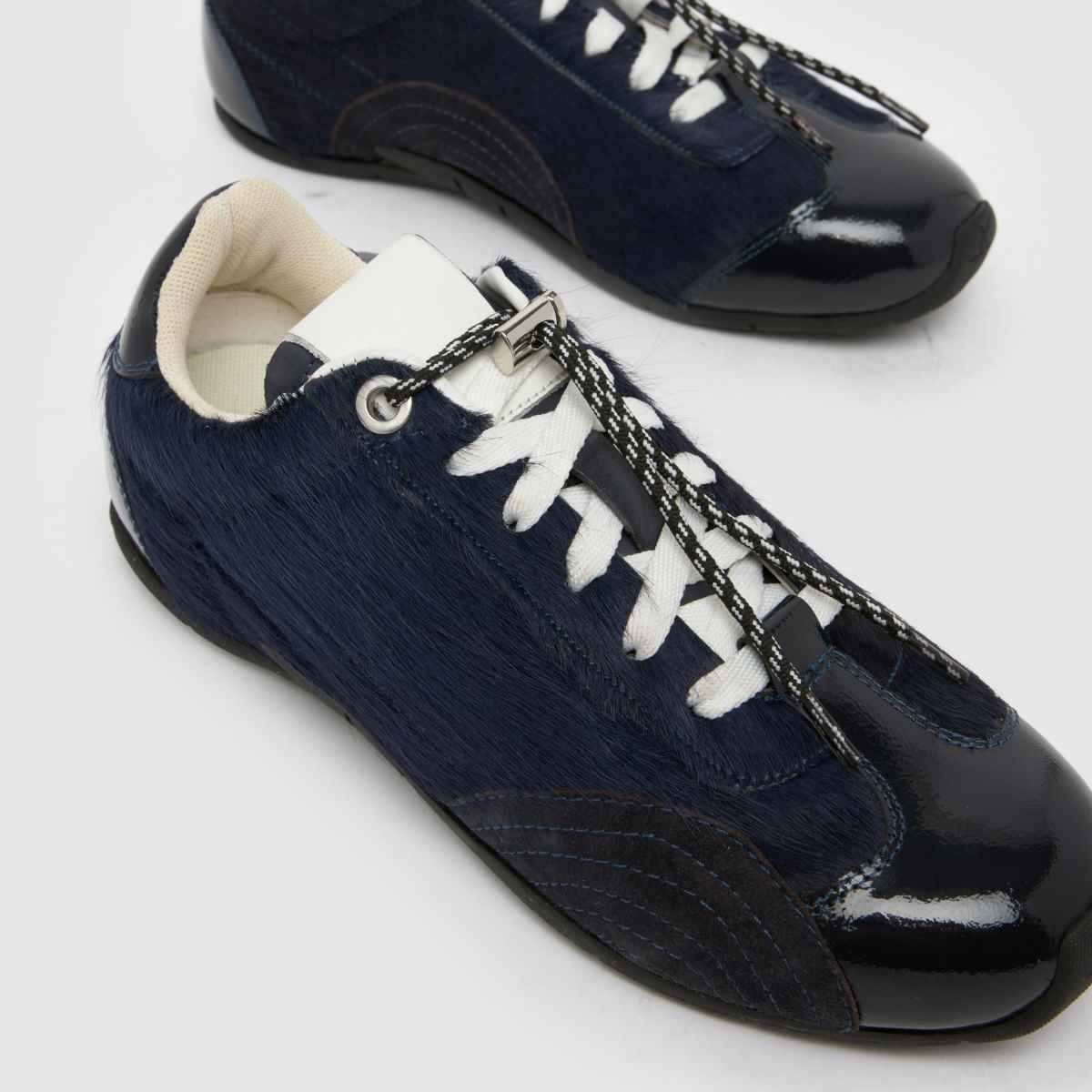 schuh Montana Leather Slim Sole in Navy schuh Montana Leather Slim Sole 4