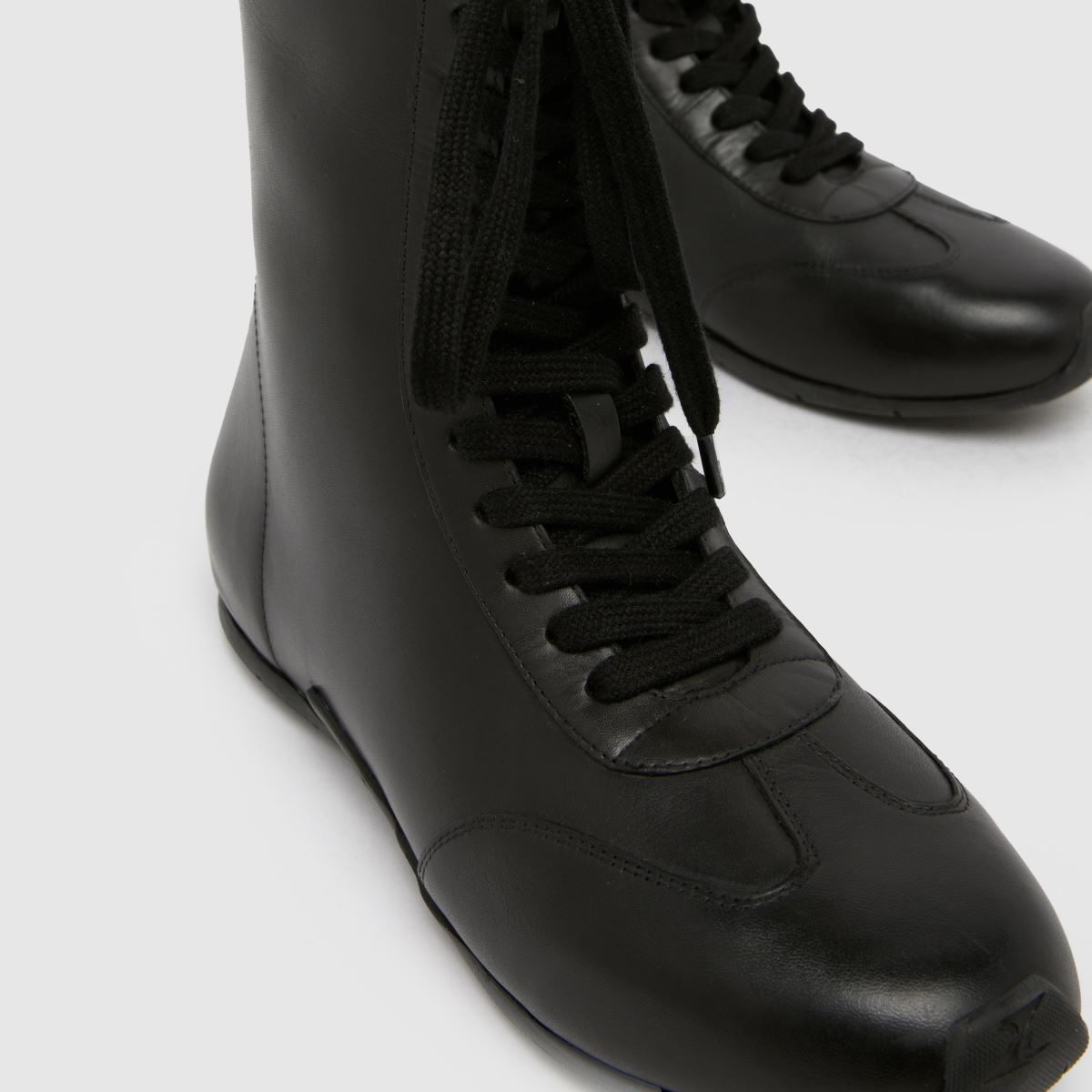 schuh Morg Leather Boxing Boot in Black schuh Morg Leather Boxing Boot 4