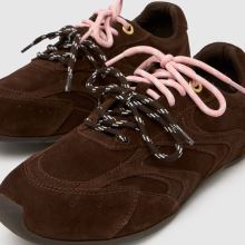 schuh Mindy Suede Lace Up in Brown schuh Mindy Suede Lace Up,3 of 4