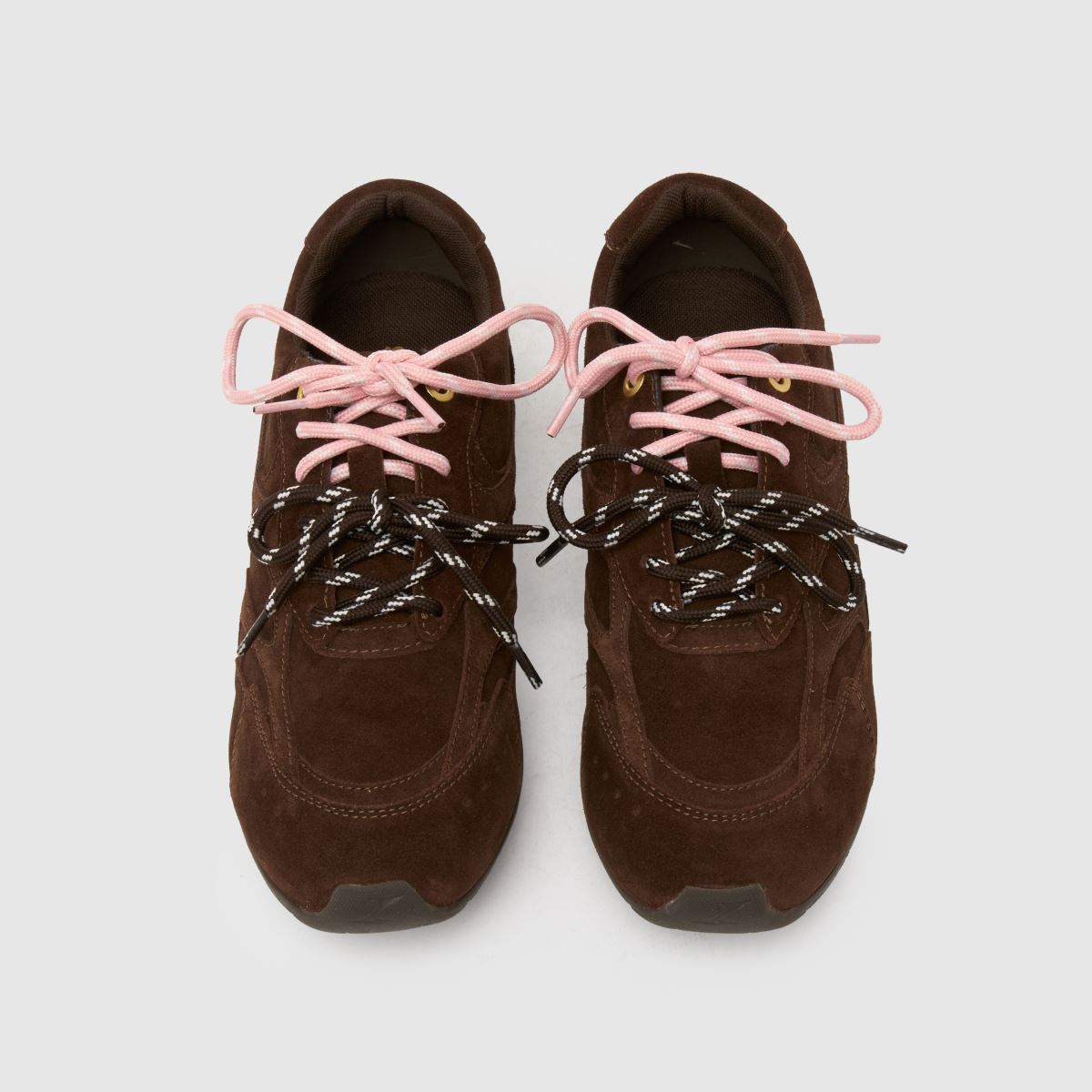 schuh Mindy Suede Lace Up in Brown schuh Mindy Suede Lace Up 7
