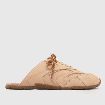 schuh Naturfarben Malibu Leather Damen Sneaker
