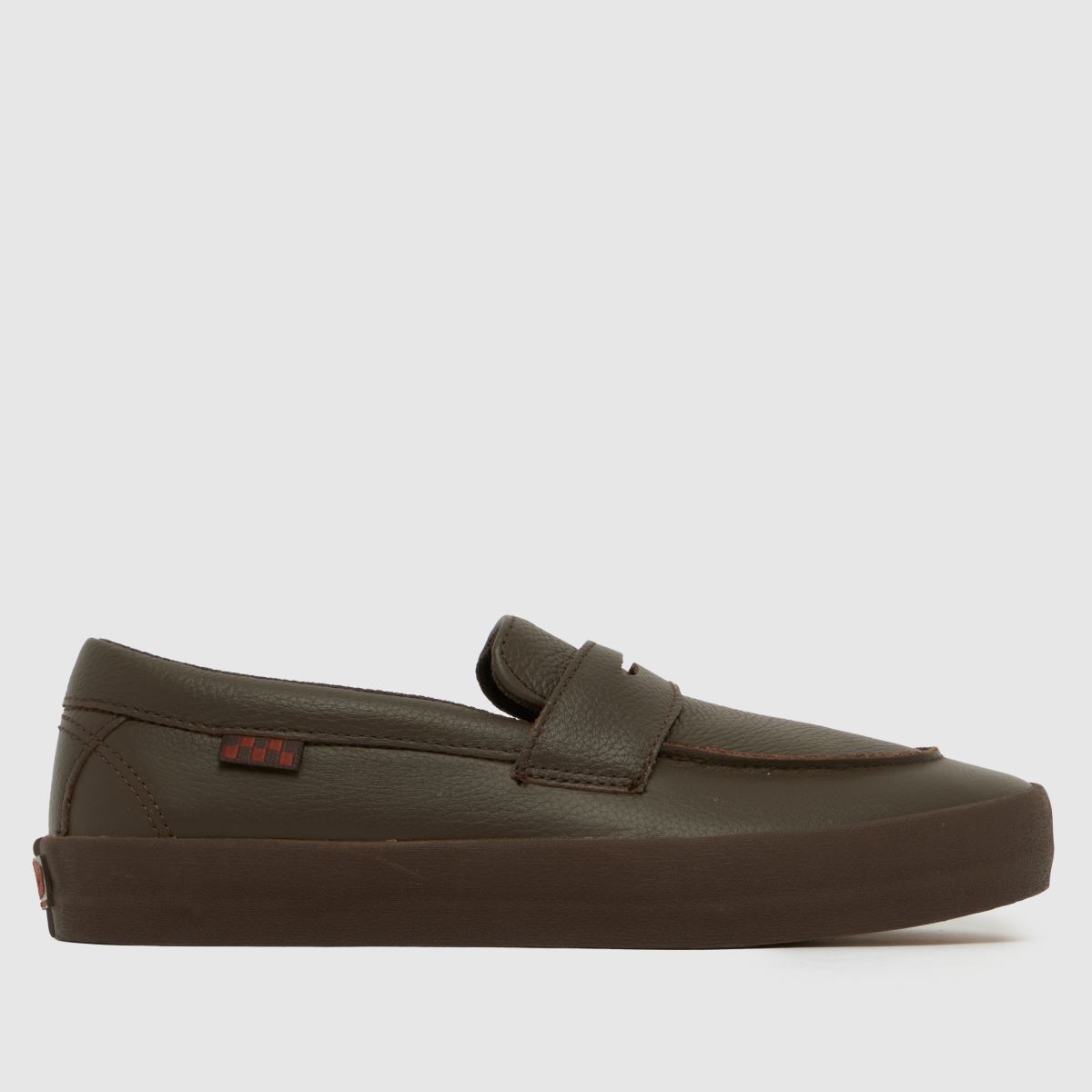 Vans Skate Loafer Trainers in Dark Brown