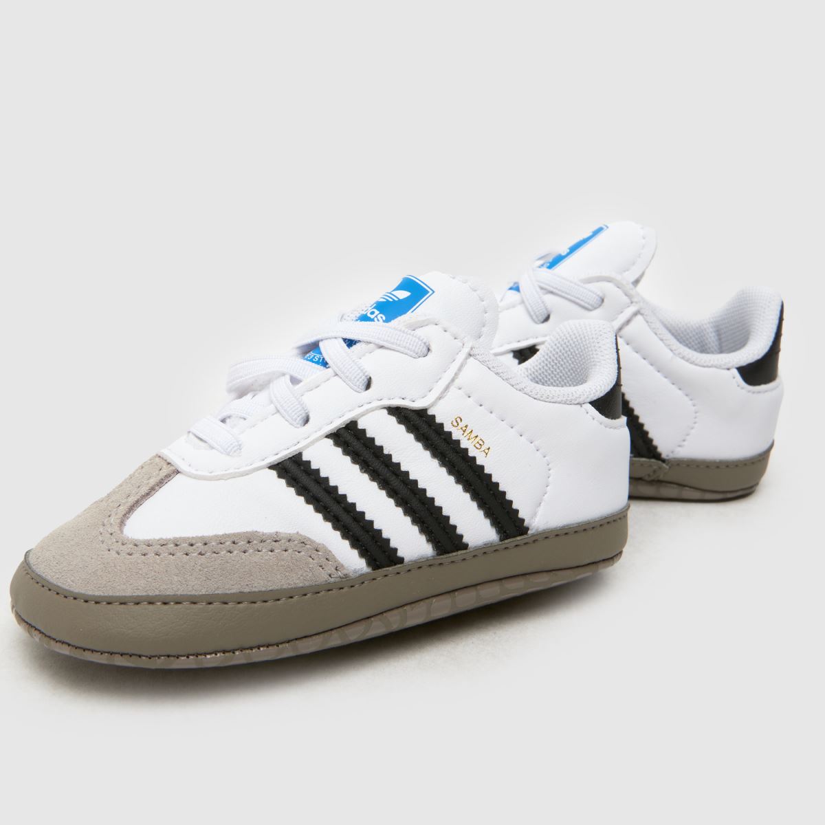 adidas Samba Baby in White & Black adidas Samba 7