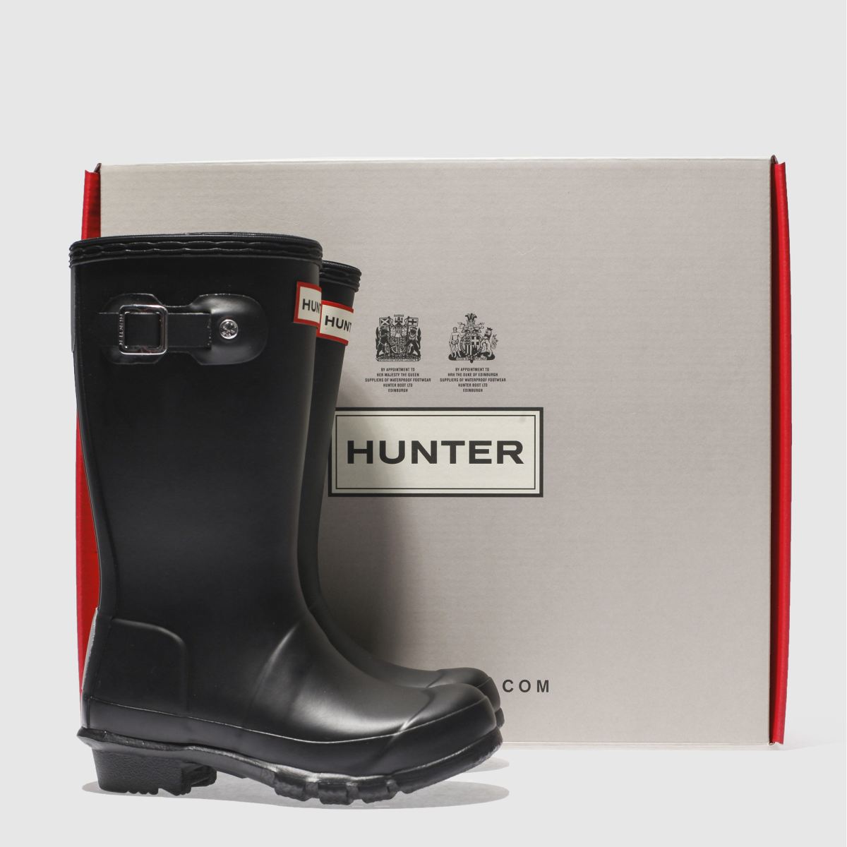 Black Hunter Wellies Childrens Black Wellies Black Hunter Boots