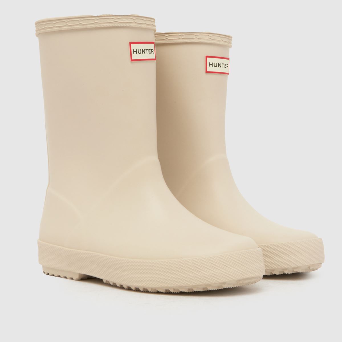 Kids Toddler Natural HUNTER BOOTS Kids Play Wellies schuh