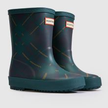 HUNTER BOOTS First Tartan Print Toddler in Green Multi HUNTER BOOTS First Tartan Print,2 of 4