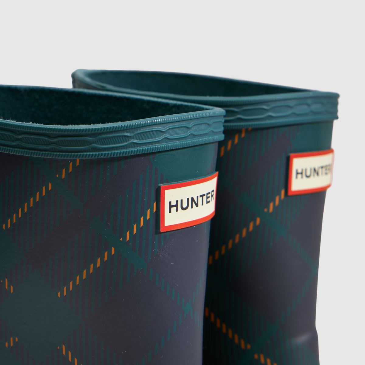 HUNTER BOOTS First Tartan Print Toddler in Green Multi HUNTER BOOTS First Tartan Print 4
