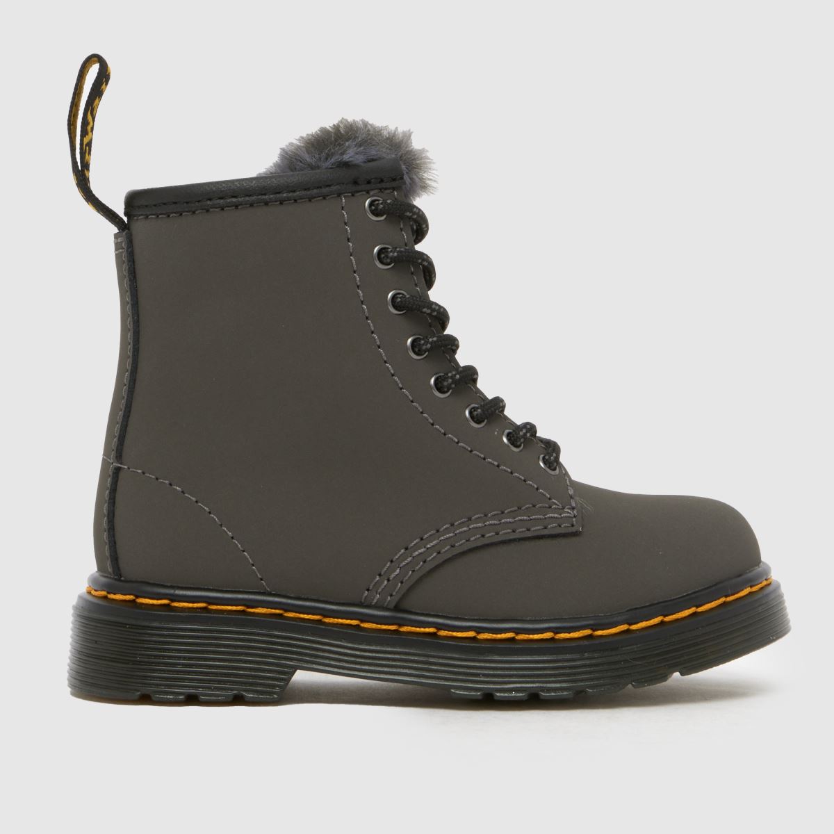 Dr. Martens Grey 1460 Serena Toddler Boots