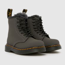Dr Martens 1460 Serena Toddler in Grey Dr Martens 1460 Serena,2 of 4