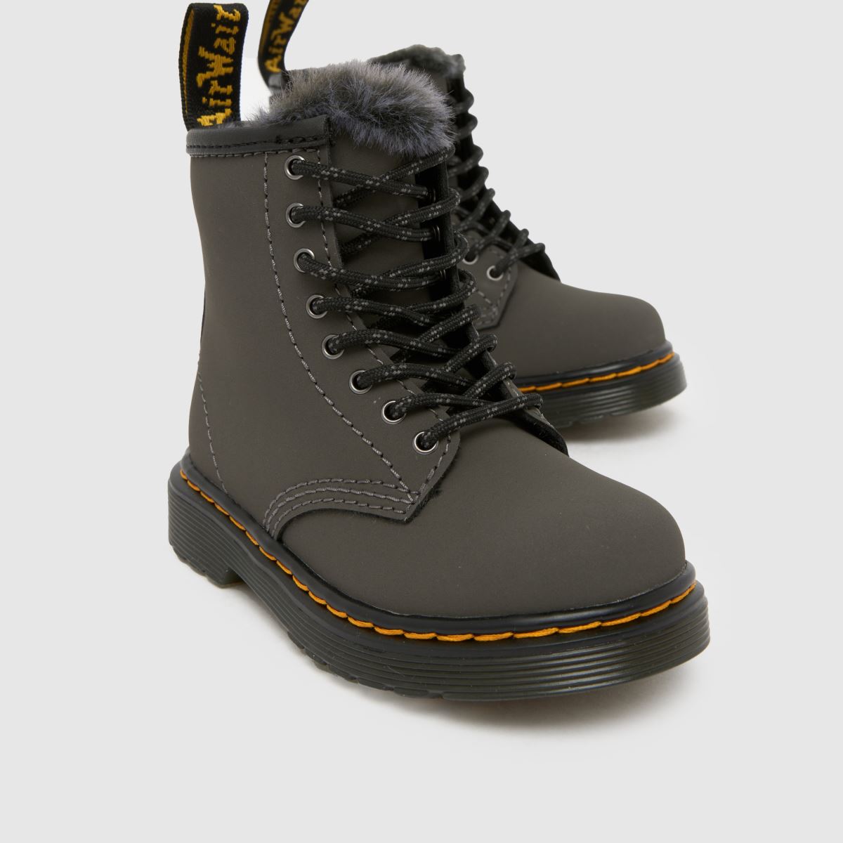 Dr Martens 1460 Serena Toddler in Grey Dr Martens 1460 Serena 4