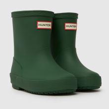 HUNTER BOOTS Original First Insulated Toddler in Green HUNTER BOOTS Original Kids First Insulated,2 of 4