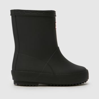 HUNTER BOOTS Black Original Kids First Insulated Toddler