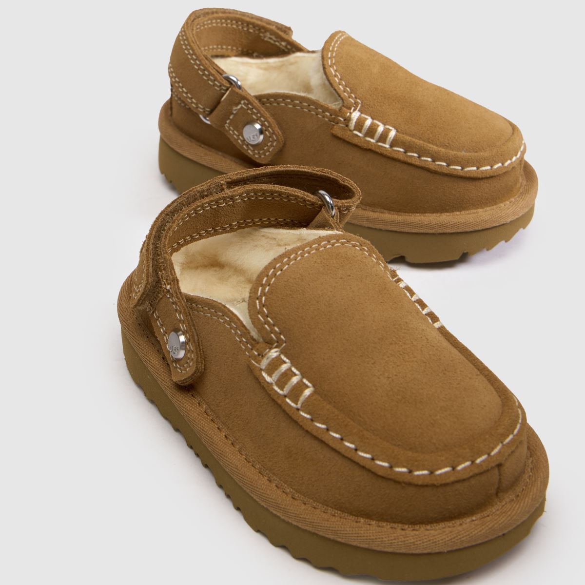 UGG Goldenstar Evelina Clog Toddler in Chestnut UGG Goldenstar Evelina Clog 4