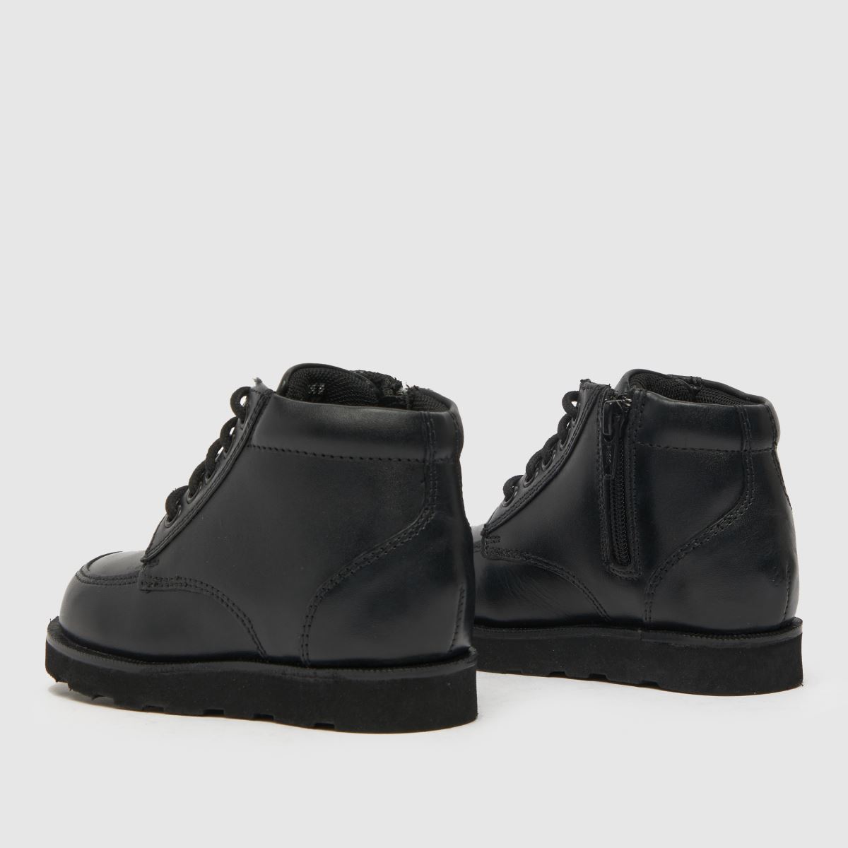 schuh Black Captain Apron Toddler Boots schuh Black Captain Apron Toddler Boots