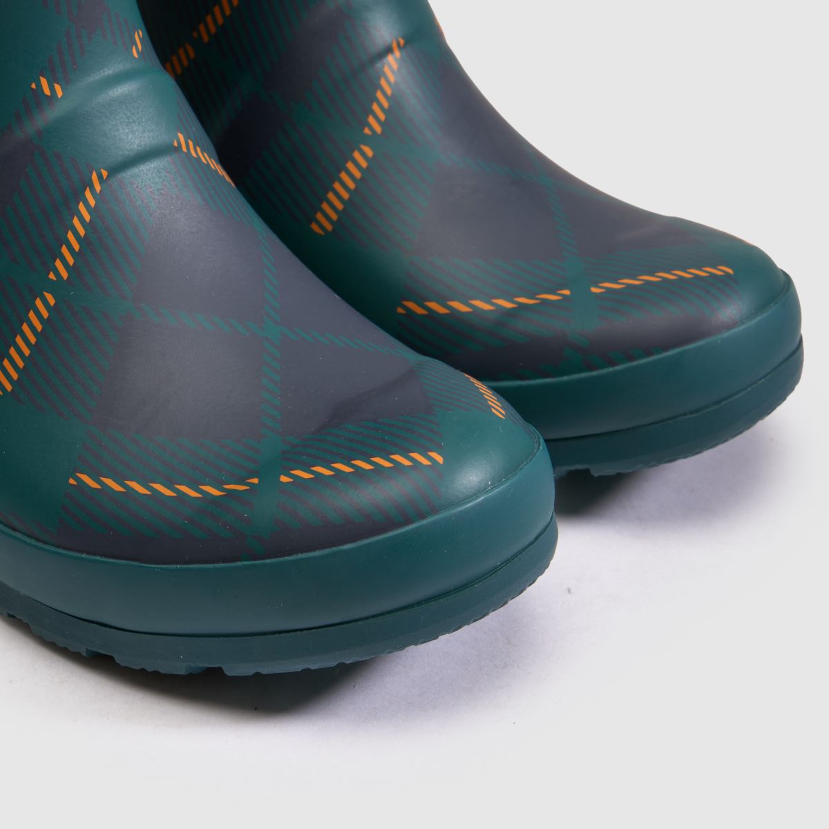 HUNTER BOOTS Original Tartan Print Junior in Green Multi HUNTER BOOTS Original Tartan Print 4