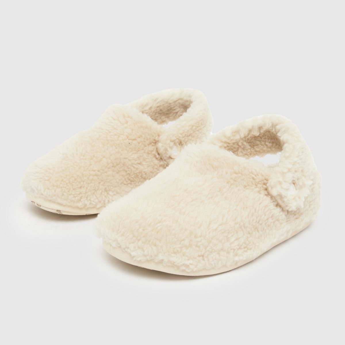 Crocs Classic Cozzzy Junior in Natural Crocs Classic Cozzzy 4