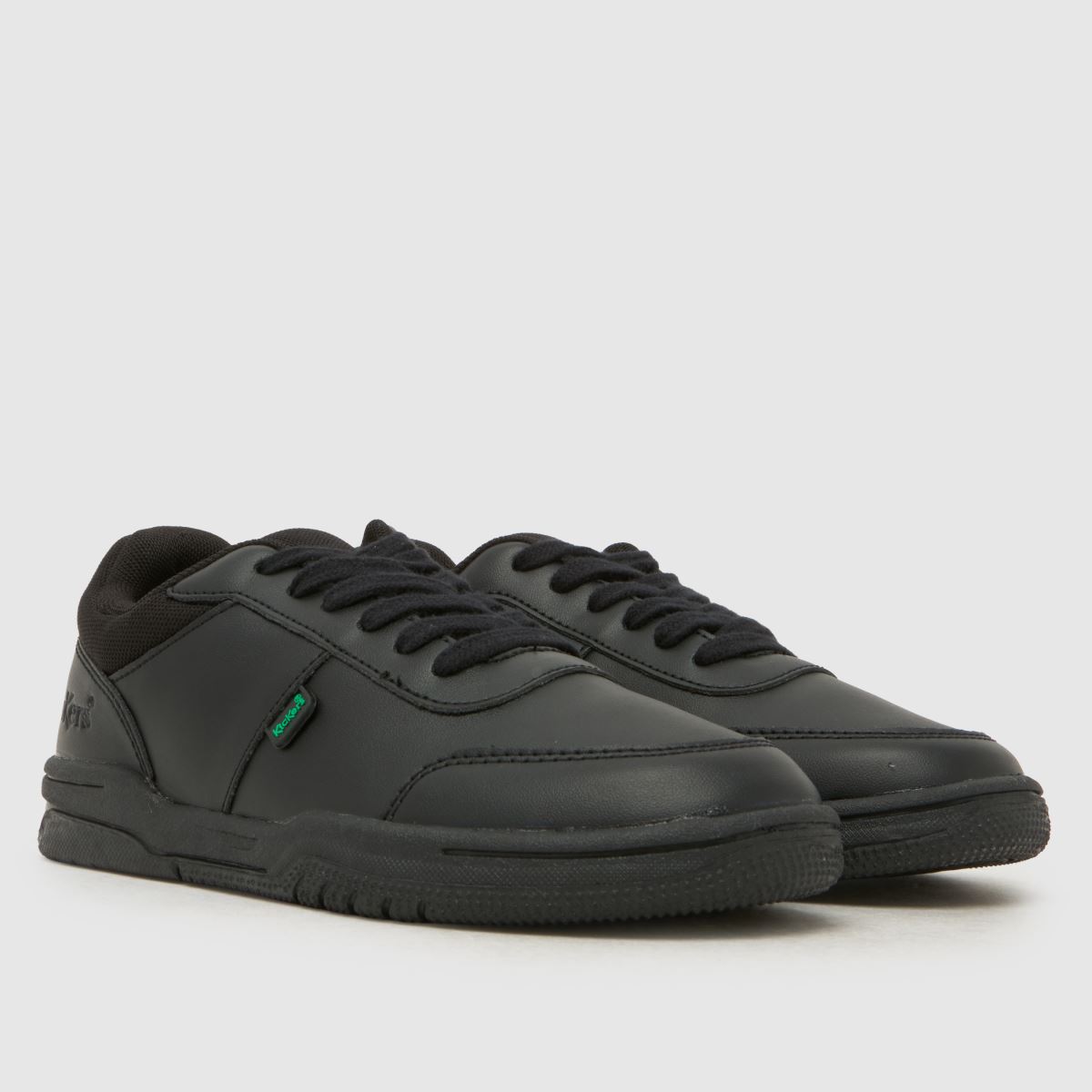 Kickers Mervan Lacer Junior in Black Kickers Mervan Lacer 1