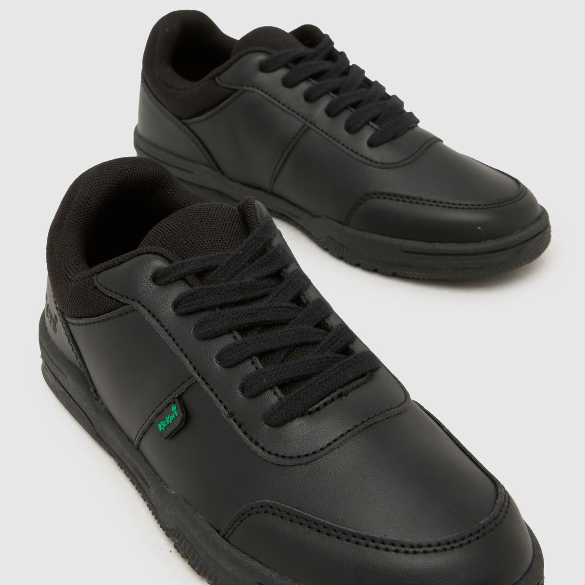 Kickers Mervan Lacer Junior in Black Kickers Mervan Lacer 4