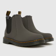 Dr Martens 2976 Leonore Junior in Grey Dr Martens 2976 Leonore,2 of 4