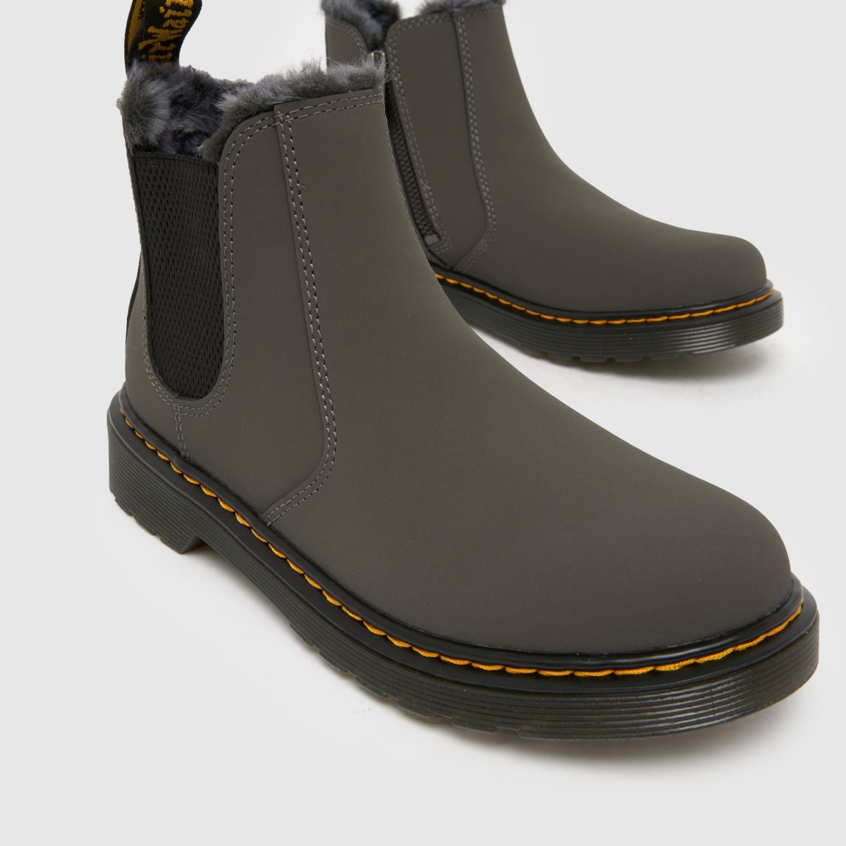 Dr Martens 2976 Leonore Junior in Grey Dr Martens 2976 Leonore 4