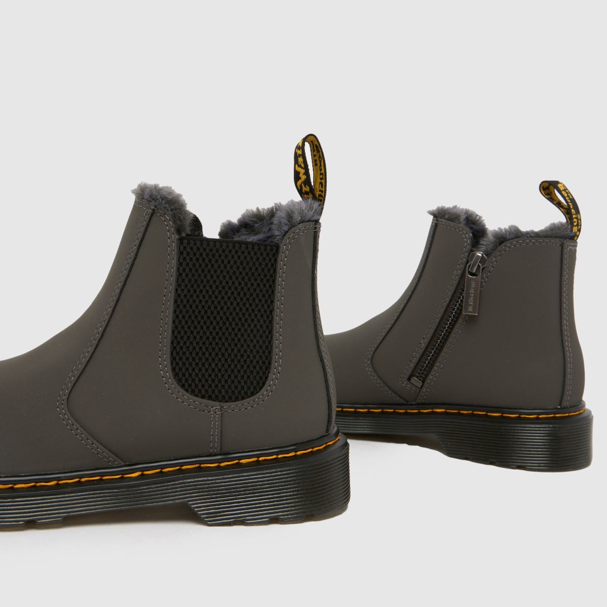 Dr Martens 2976 Leonore Junior in Grey Dr Martens 2976 Leonore 7
