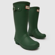 HUNTER BOOTS Original Insulated Junior in Green HUNTER BOOTS Original Kids Insulated,3 of 4