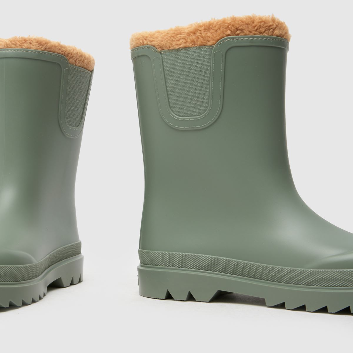 Kids Junior Green Igor Tokio Borreguito Wellies schuh