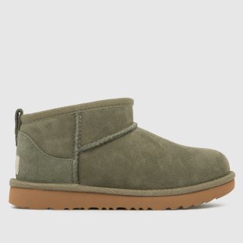 UGG Khaki Classic Ultra Mini Junior