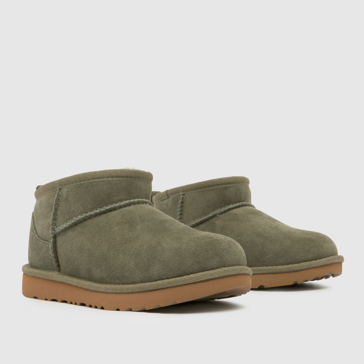 UGG Classic Ultra Mini Junior in Moss Green UGG Classic Ultra Mini 1