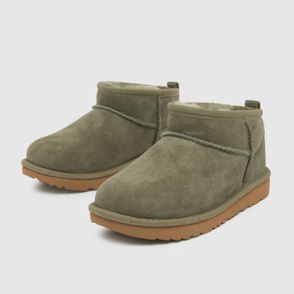UGG Classic Ultra Mini Junior in Moss Green UGG Classic Ultra Mini 4