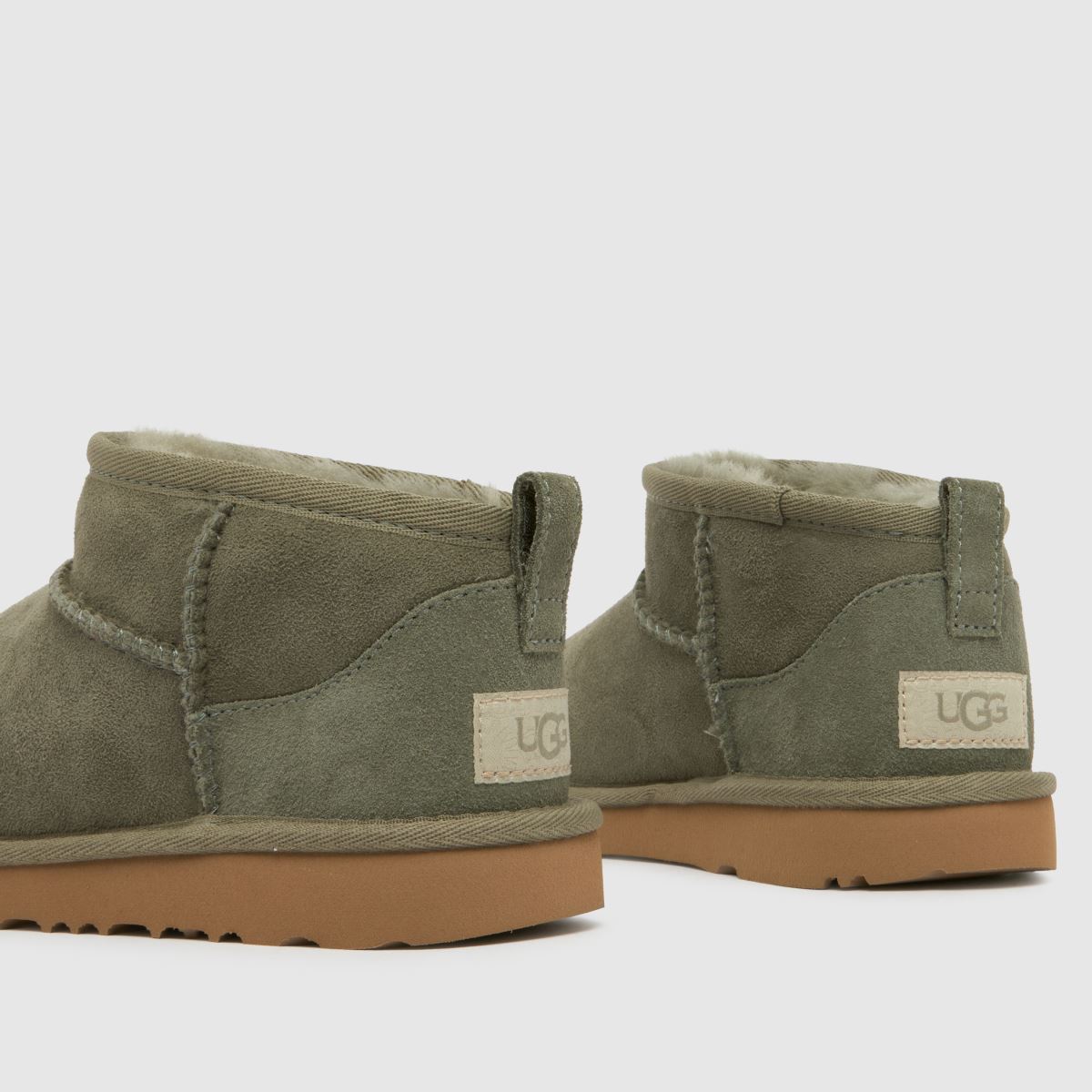 UGG Classic Ultra Mini Junior in Moss Green UGG Classic Ultra Mini 7