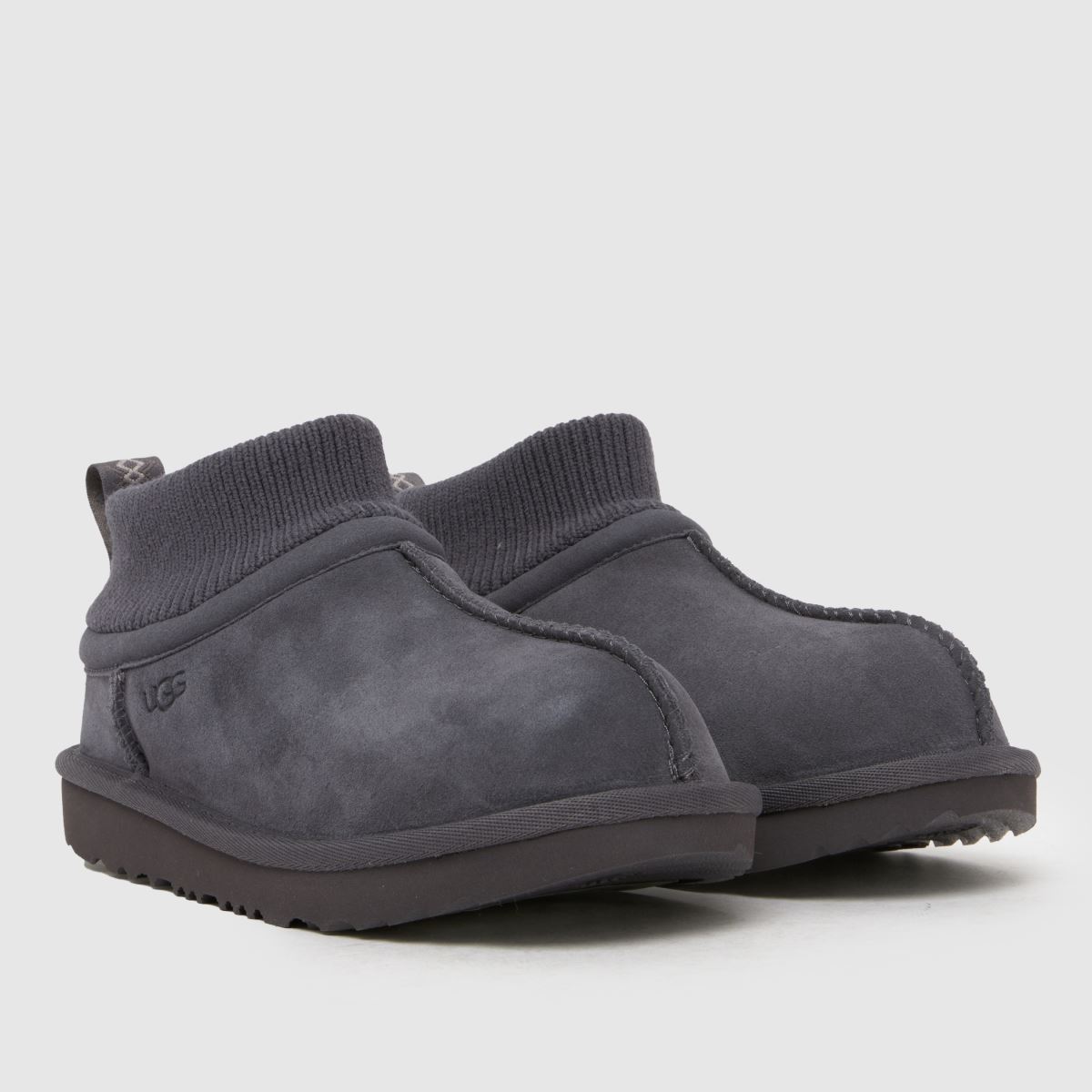 UGG Ultra Mini Stretch Cuff Junior in Obsidian UGG Ultra Mini Stretch Cuff 1