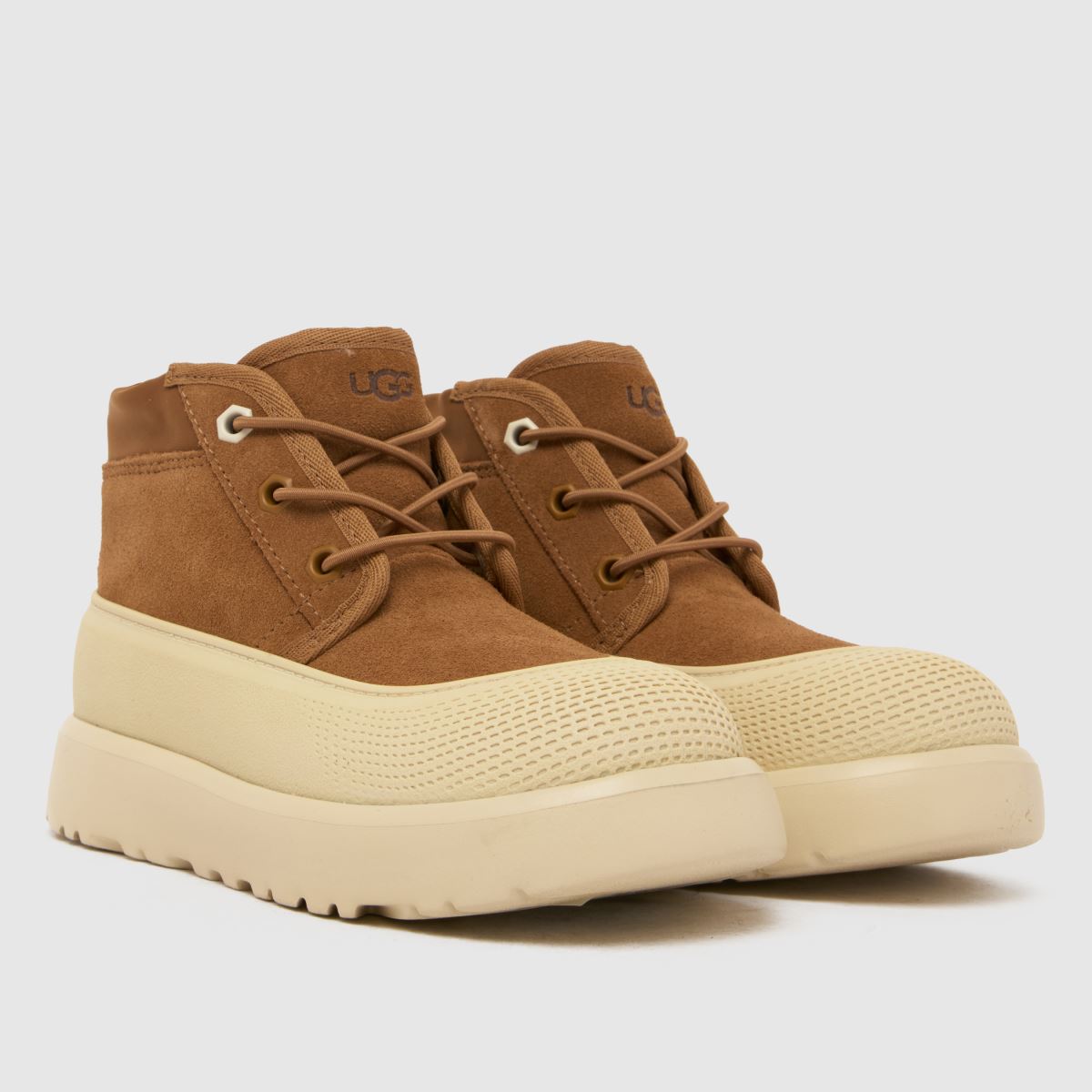 Kids Junior Chestnut UGG Neumel Weather Hybrid Boots | schuh