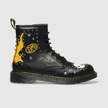 dr martens black 1460 youth boots