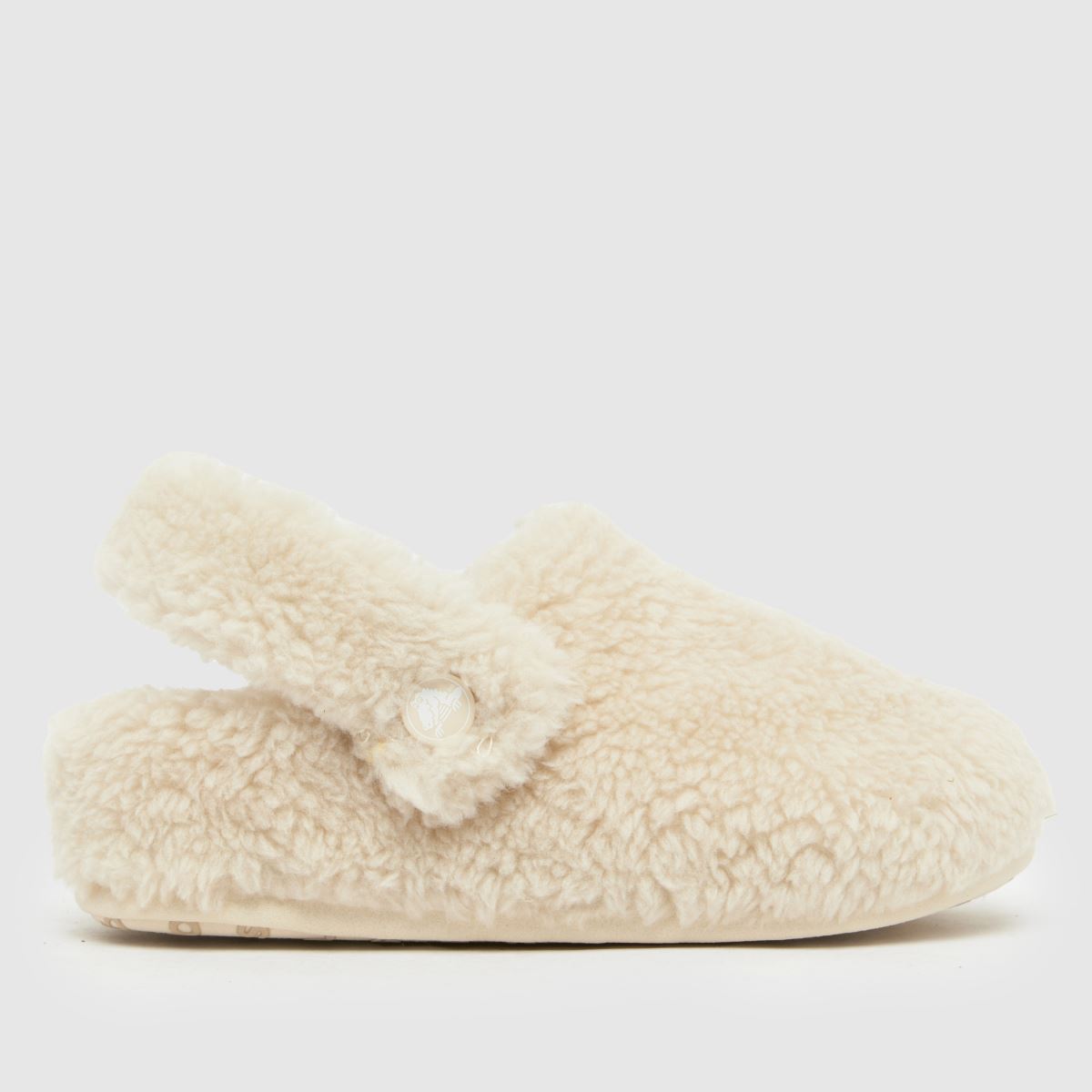 Crocs Natural Classic Cozzzy Youth Slippers