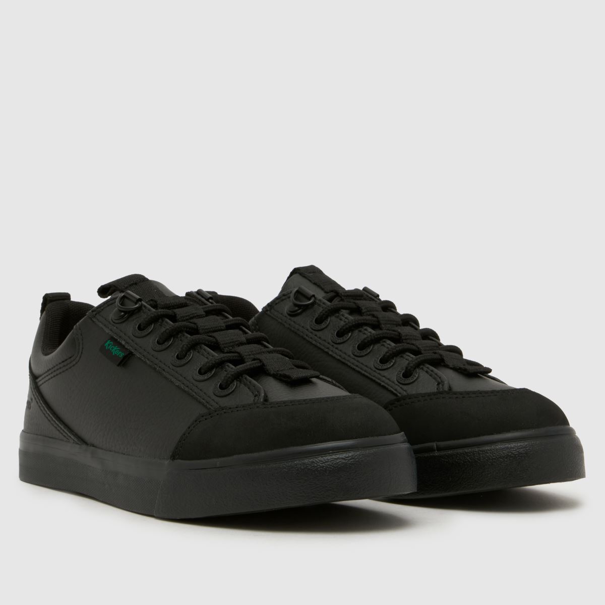 Kickers Kick Tovni Lo Track Youth in Black Kickers Kick Tovni Lo Track 1